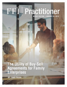 The Utility of Buy-Sell Agreements for Family Enterprises