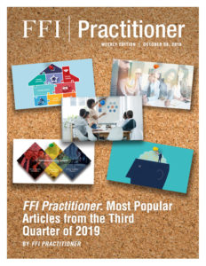 FFI Practitioner: Most Popular Articles from the Third Quarter of 2019