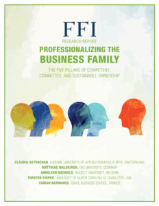 Professionalizing the Business Family: The Five Pillars of Competent, Committed, and Sustainable Ownership Cover