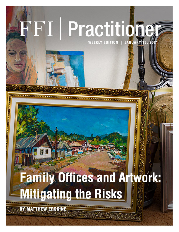 Family Offices and Artwork: Mitigating the Risks - FFI Practitioner