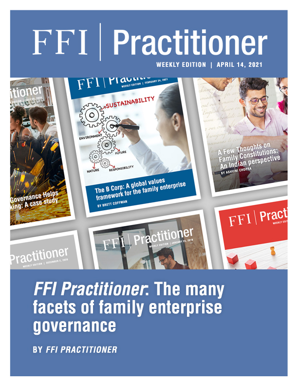 FFI Practitioner: The Many Facets Of Family Enterprise Governance - FFI ...