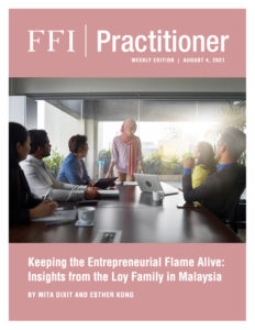 FFI Practitioner: August 4, 2021 cover