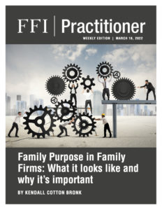FFI Practitioner: March 16, 2022 cover