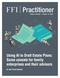 FFI Practitioner: August 16, 2023 cover