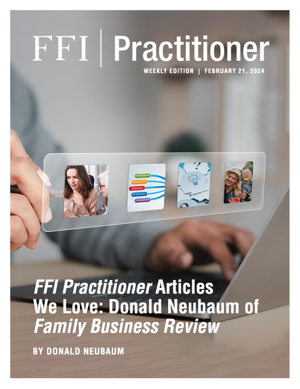 FFI Practitioner: February 21, 2024 cover