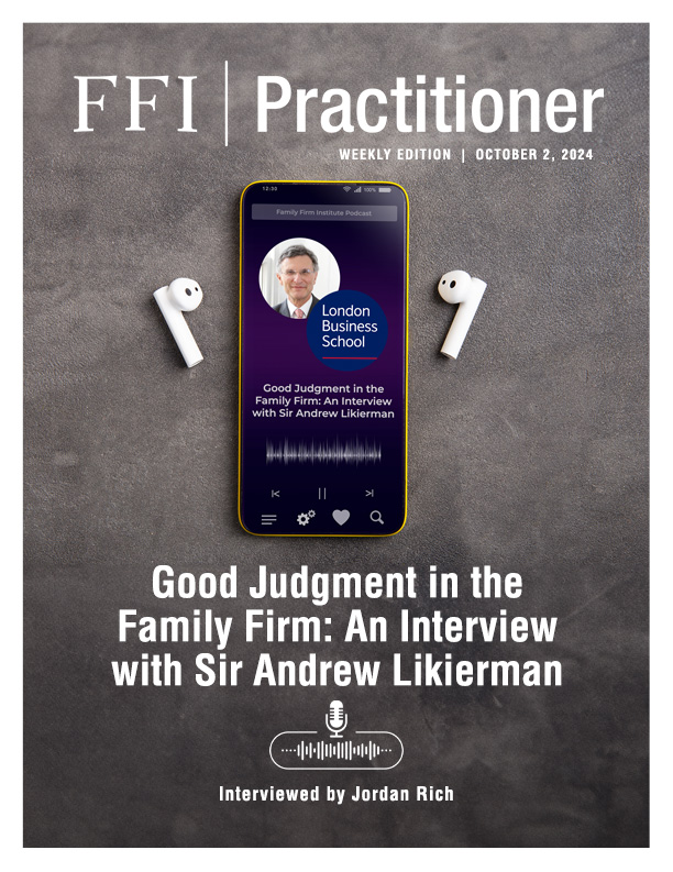 FFI Practitioner: October 2, 2024 cover