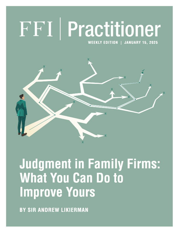 FFI Practitioner: January 15, 2025 cover