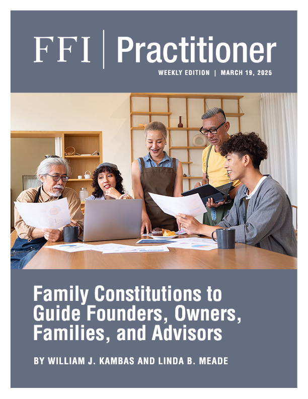 FFI Practitioner: March 19, 2025 cover