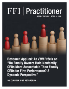 FFI Practitioner: April 9, 2025 cover
