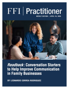 FFI Practitioner: April 16, 2025 cover