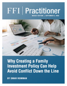 FFI Practitioner: September 3, 2025 cover