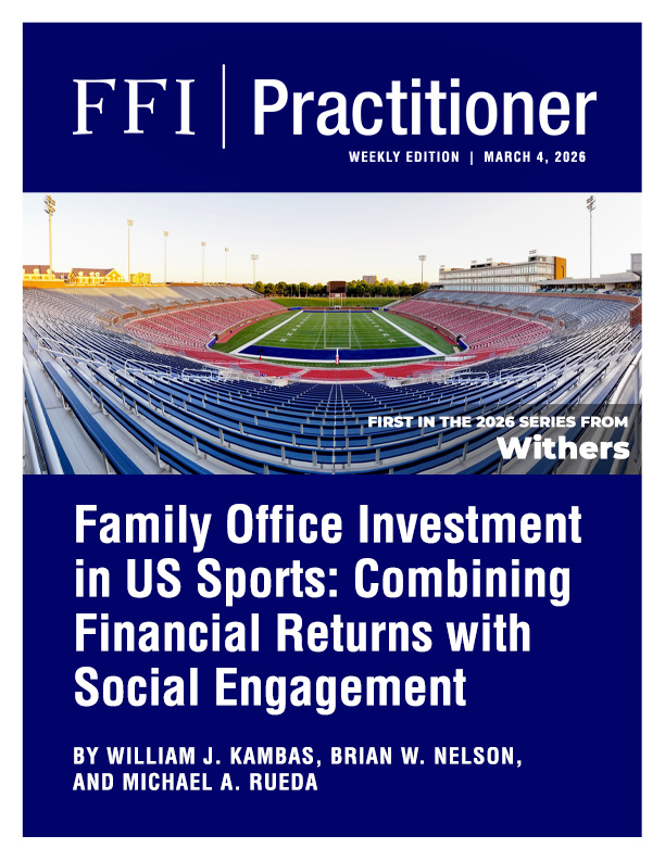 FFI Practitioner: March 4, 2026 cover