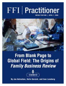 FFI Practitioner: April 1, 2026 cover