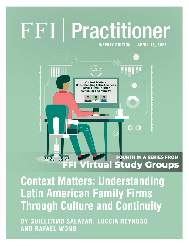 FFI Practitioner: April 15, 2026 cover
