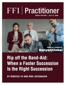 FFI Practitioner: July 15, 2026 cover