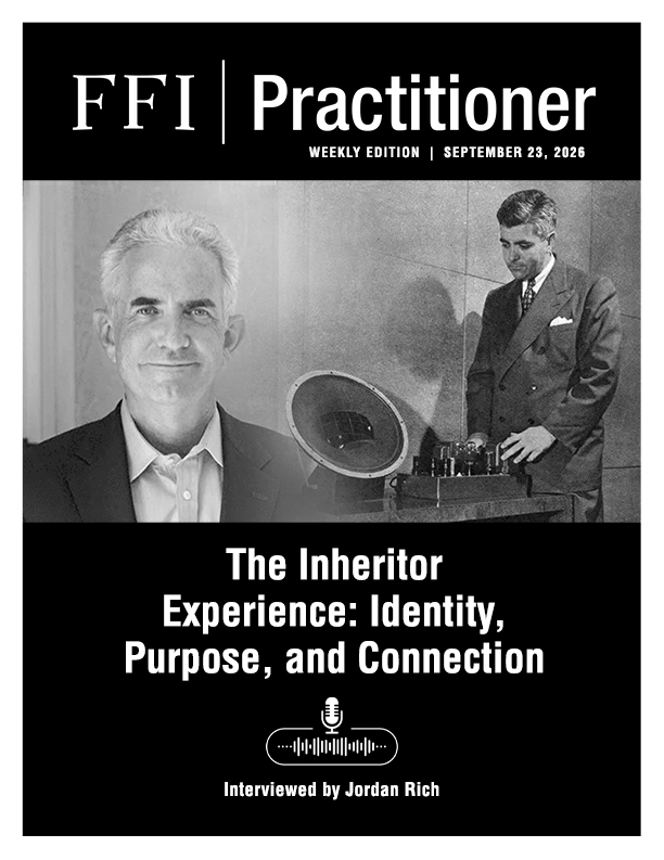 FFI Practitioner: September 23, 2026 Cover