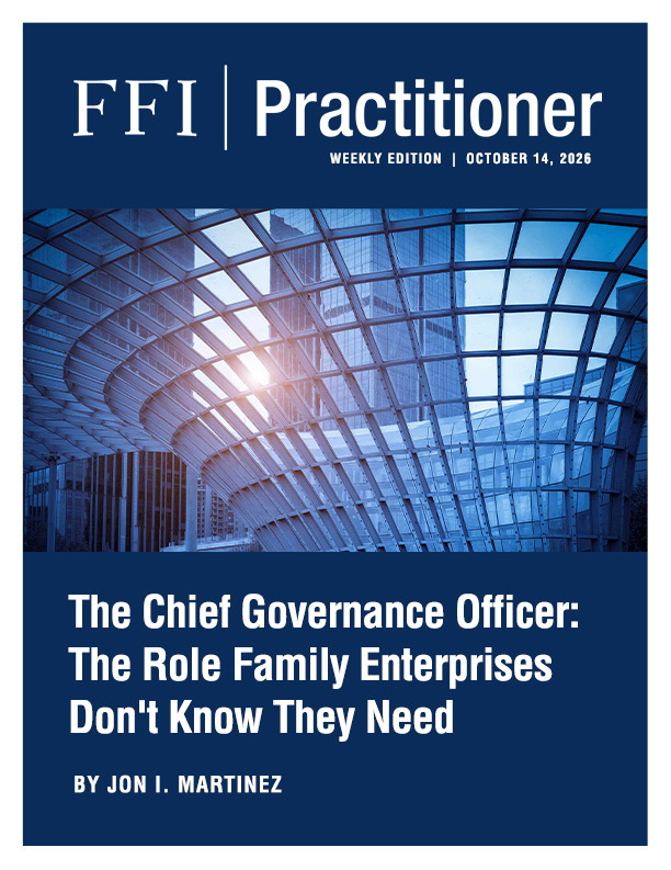 FFI Practitioner: October 14, 2026 Cover